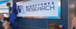 Minnetonka Research signage unveiling