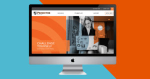 Princeton Online MN Enrollment Marketing website screenshot