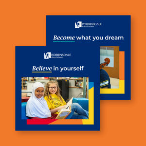 Robbinsdale believe in yourself enrollment ads