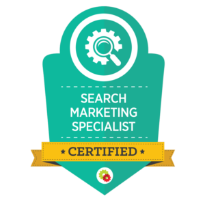 Search Marketing Specialist Badge from Digital Marketer