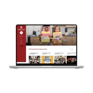 Richfield Public Schools Desktop Site Showing Mobile First Design