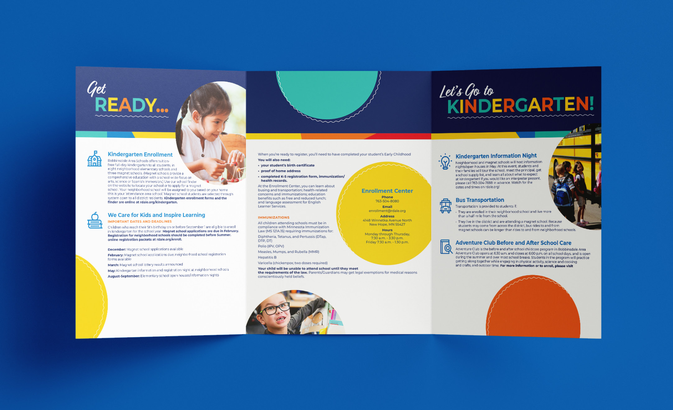 robbinsdale area schools kindergarten brochure