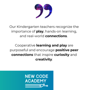 New Code Academy social media graphic showing a quote template