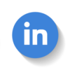 linkedin circle icon