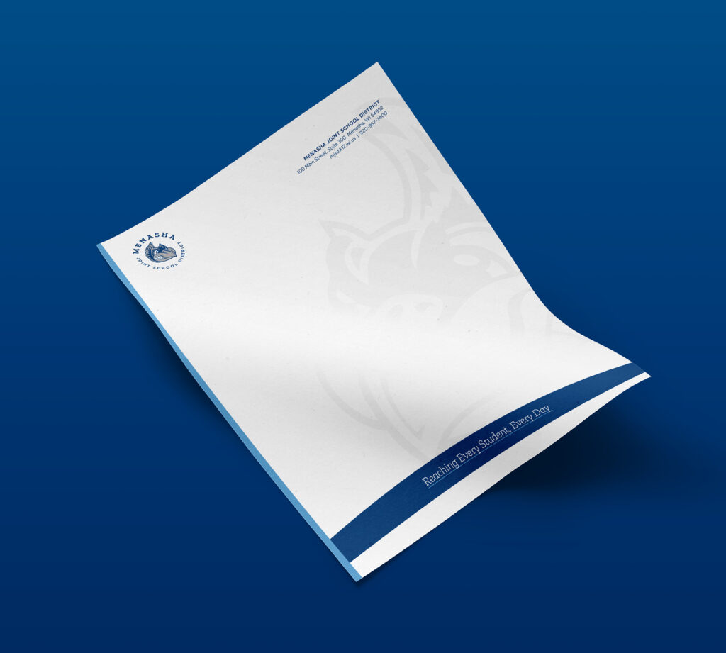 MJSD Bluejay letterhead