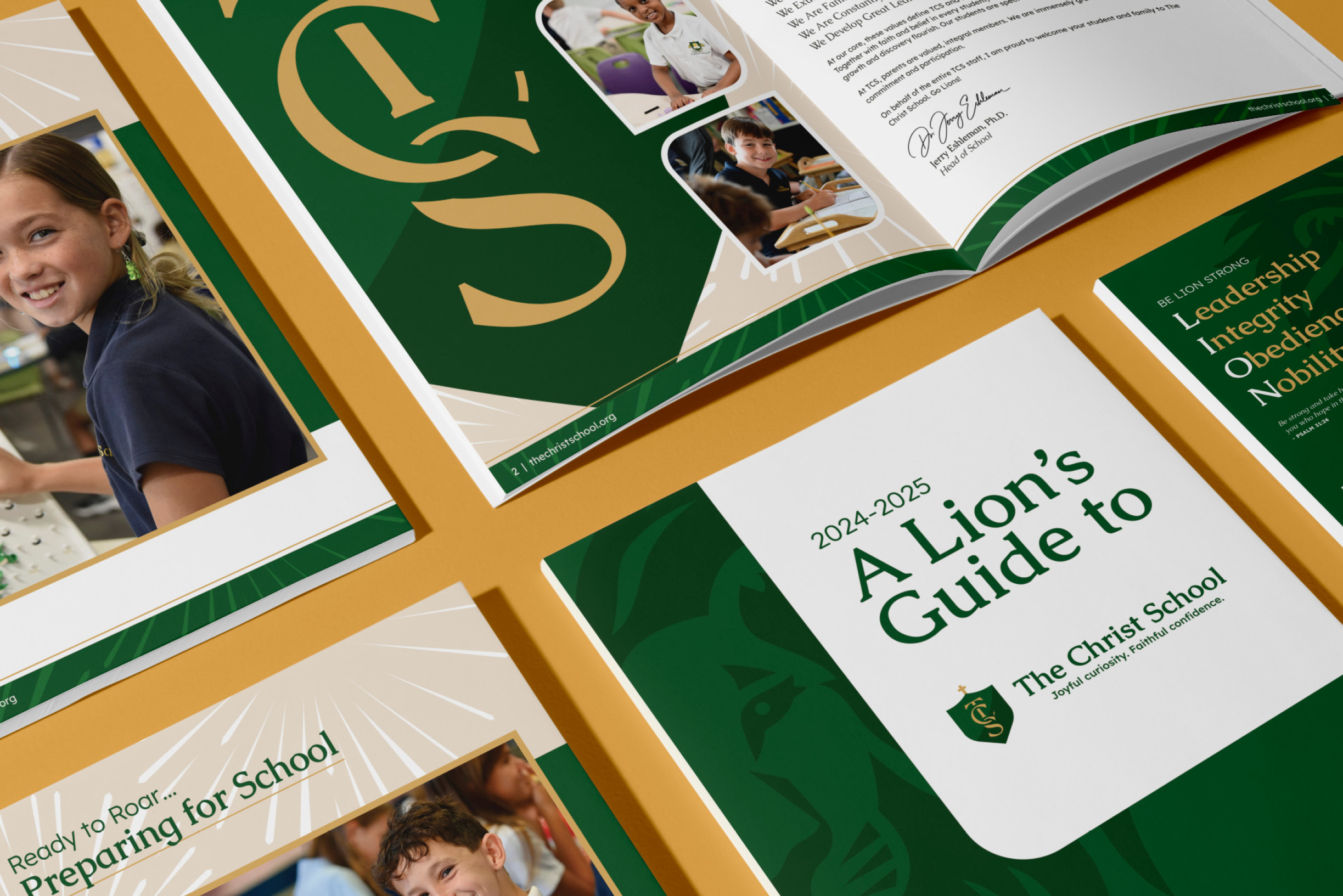 TCS Lions Guide brochure spread